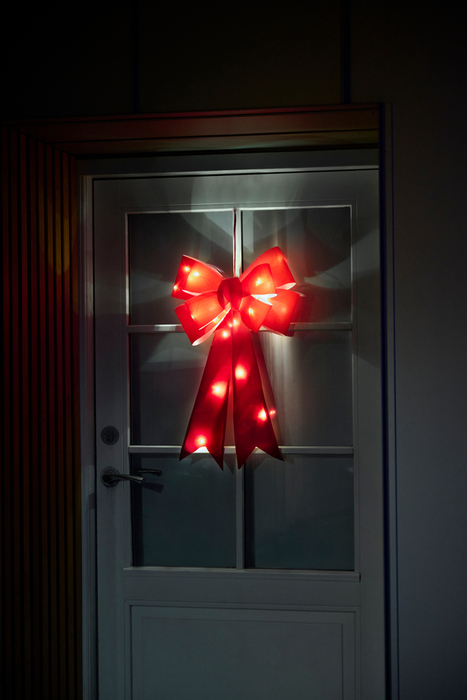 Sløjfe 24 LED velour 60 x 38 cm